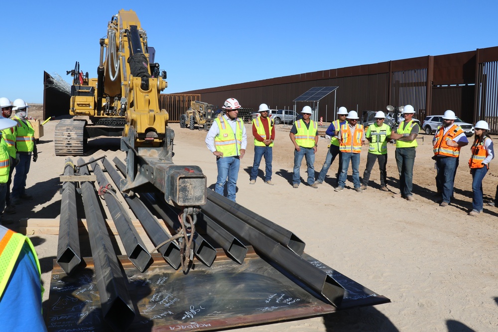 BMGR-1 First Panel Installation
