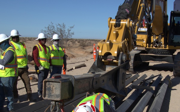 BMGR-1 First Panel Installation