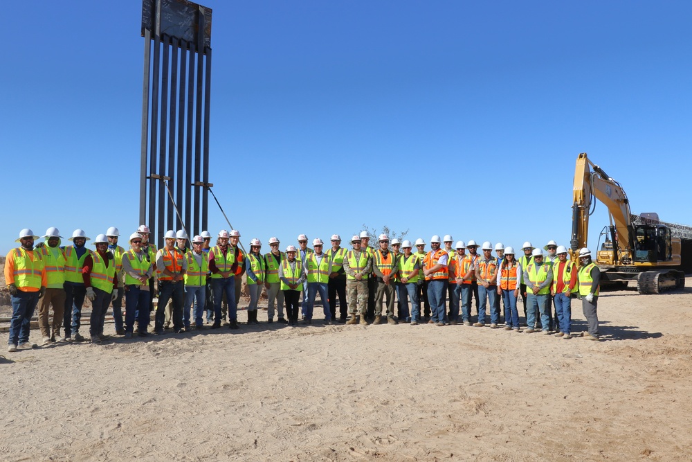 BMGR-1 First Panel Installation