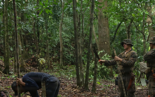Combined Jungle Operations Training Course Traps