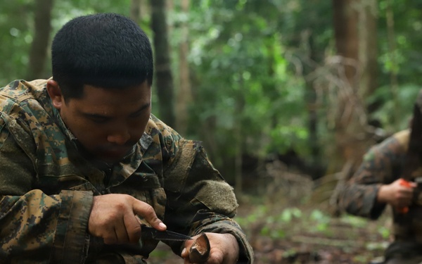 Combined Jungle Operations Training Course Traps