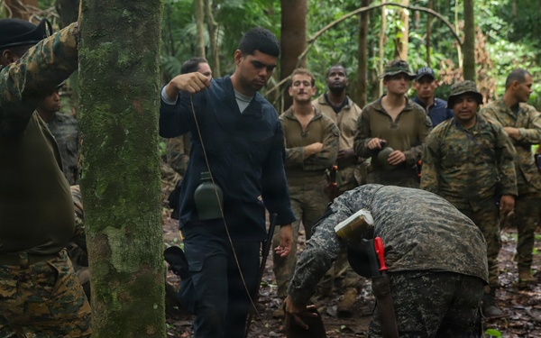 Combined Jungle Operations Training Course Traps