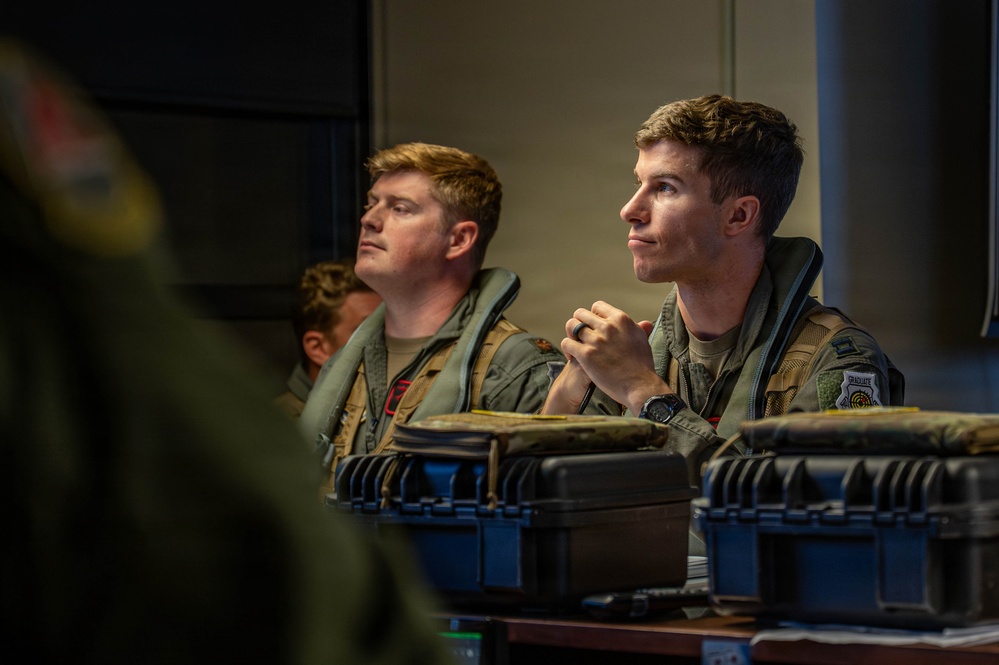 B-52H, F35 conduct bomber attack demo