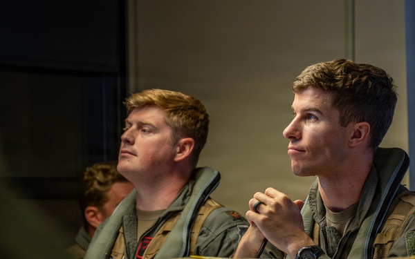 B-52H, F35 conduct bomber attack demo