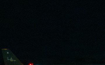 B-52H, F35 conduct bomber attack demo