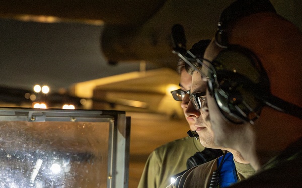 B-52H, F35 conduct bomber attack demo