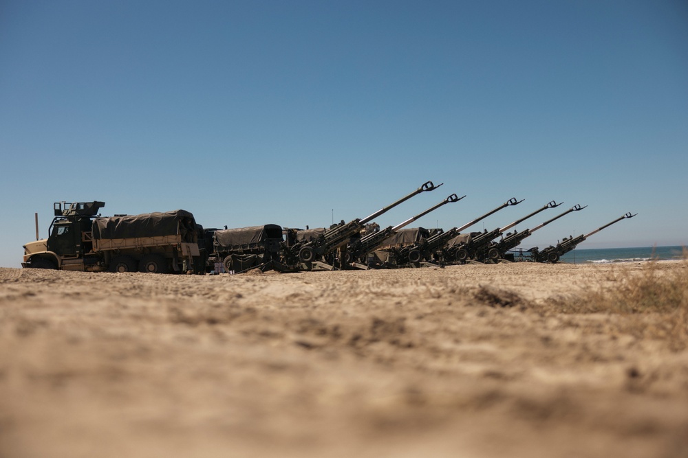 2nd Battalion, 11th Marine Regiment Participates in the Marine Corps’ 250th Birthday Amphibious Capabilities Demonstration