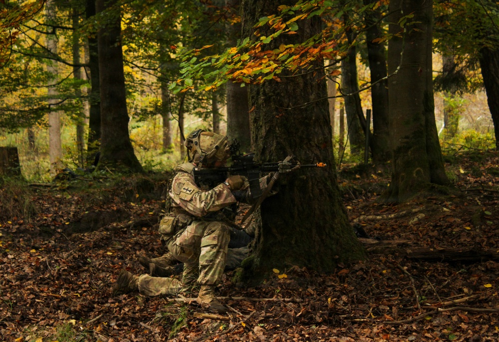 2nd Brigade, 101st Airborne React to Enemy Armor Attack