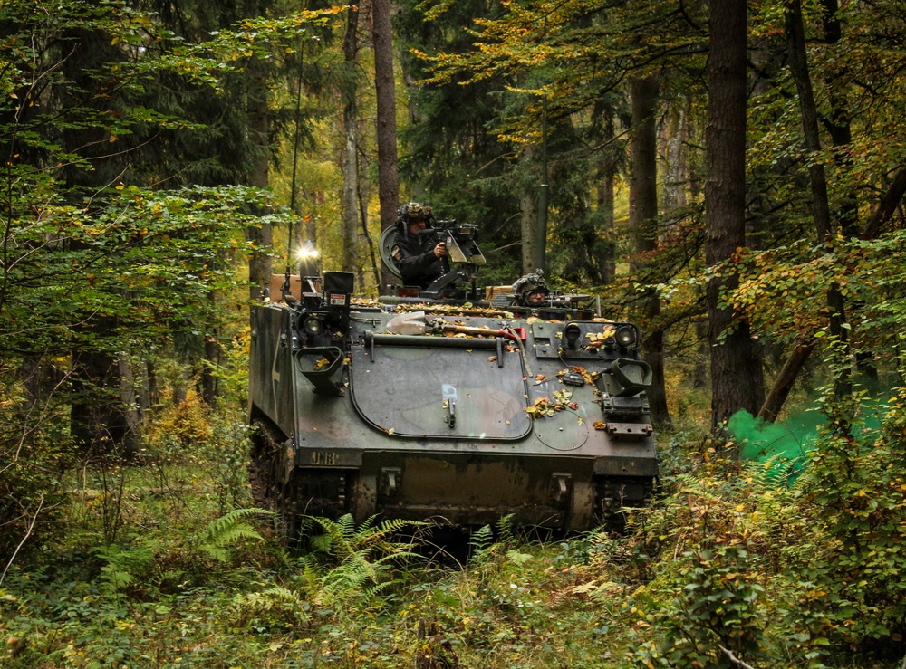 2nd Brigade, 101st Airborne React to Enemy Armor Attack