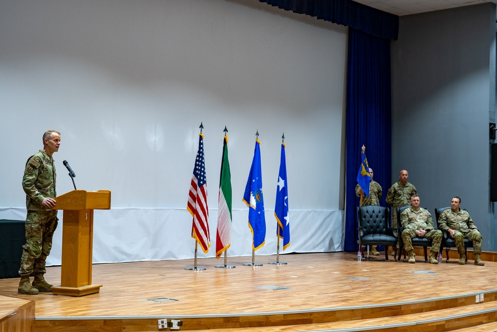 386th Air Expeditionary Wing Welcomes a New Commander