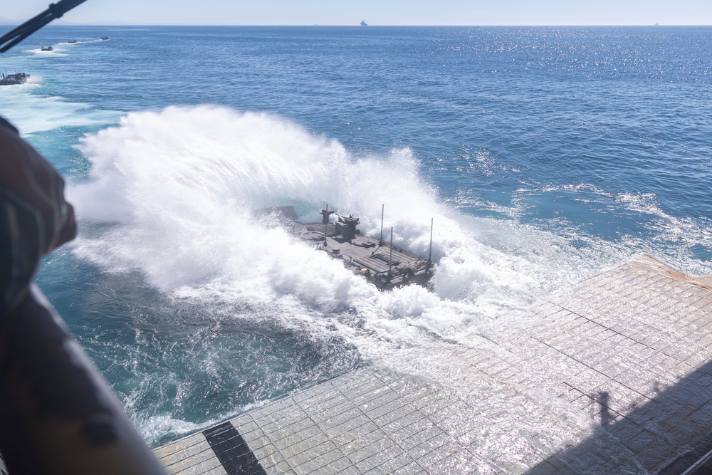 11th MEU Marines and Sailors conduct rehearsals for the Marine Corps 250th Amphibious Capabilities Demonstration