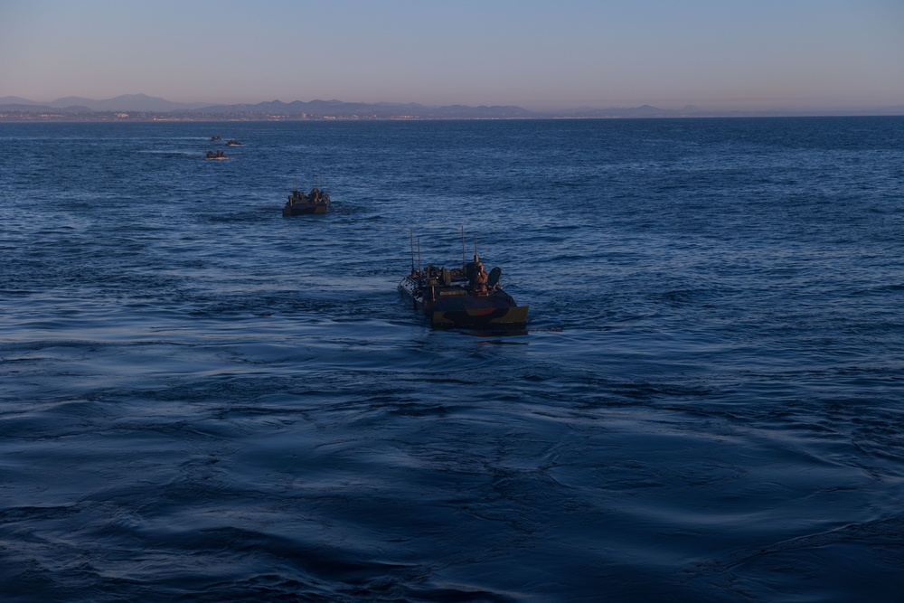11th MEU Marines and Sailors conduct rehearsals for the 250th Amphibious Capabilities Demonstration