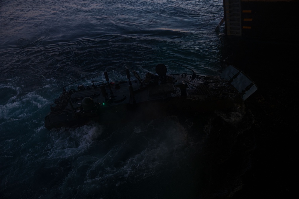 11th MEU Marines and Sailors conduct rehearsals for the Marine Corps 250th Amphibious Capabilities Demonstration