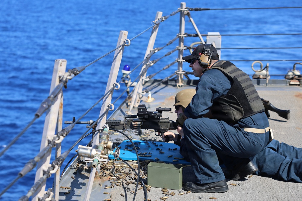 Live Fire Exercises aboard the USS Paul Ignatius (DDG 117)