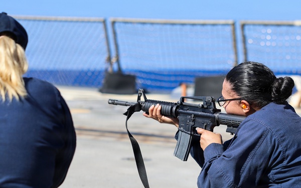 Live Fire Exercises aboard the USS Paul Ignatius (DDG 117)