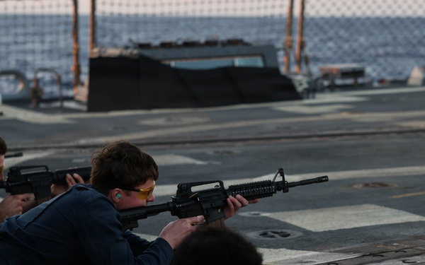 Live Fire Exercises aboard the USS Paul Ignatius (DDG 117)