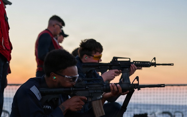 Live Fire Exercises aboard the USS Paul Ignatius (DDG 117)