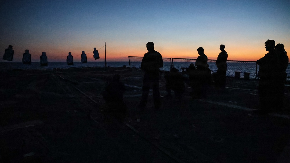 Live Fire Exercises aboard the USS Paul Ignatius (DDG 117)