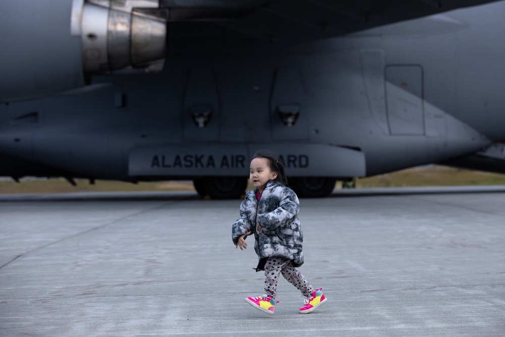 AKOM continues evacuation mission to JBER during Operation Halong Response