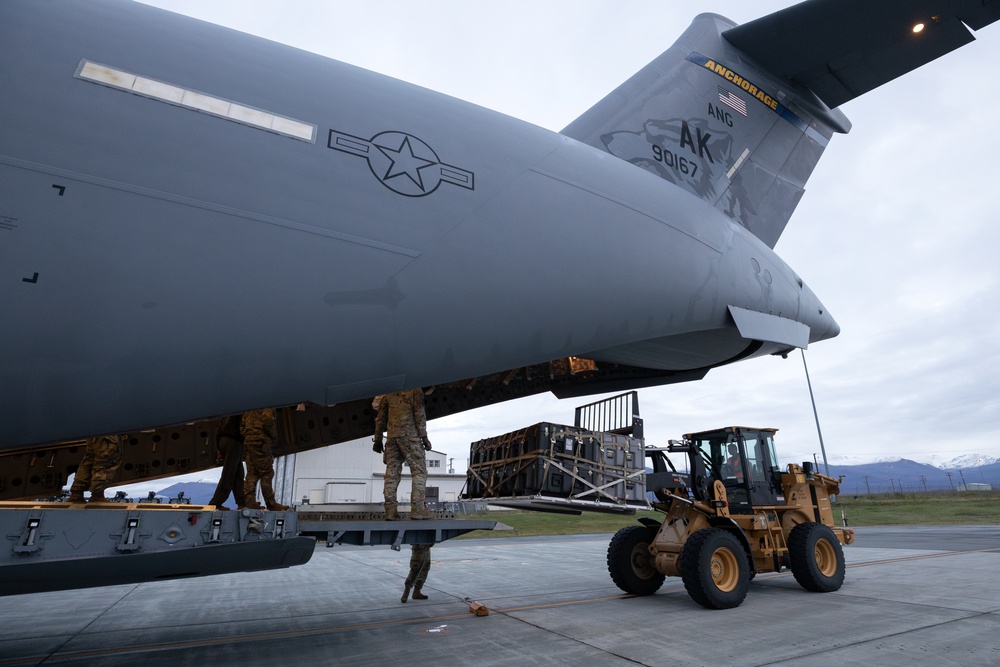 AKOM continues evacuation mission to JBER during Operation Halong Response