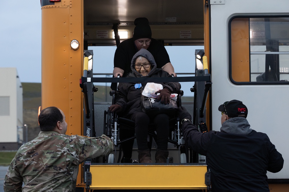 AKOM continues evacuation mission to JBER during Operation Halong Response