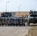 KFOR’s U.S. Army Infantry contingent performs crowd riot control lanes