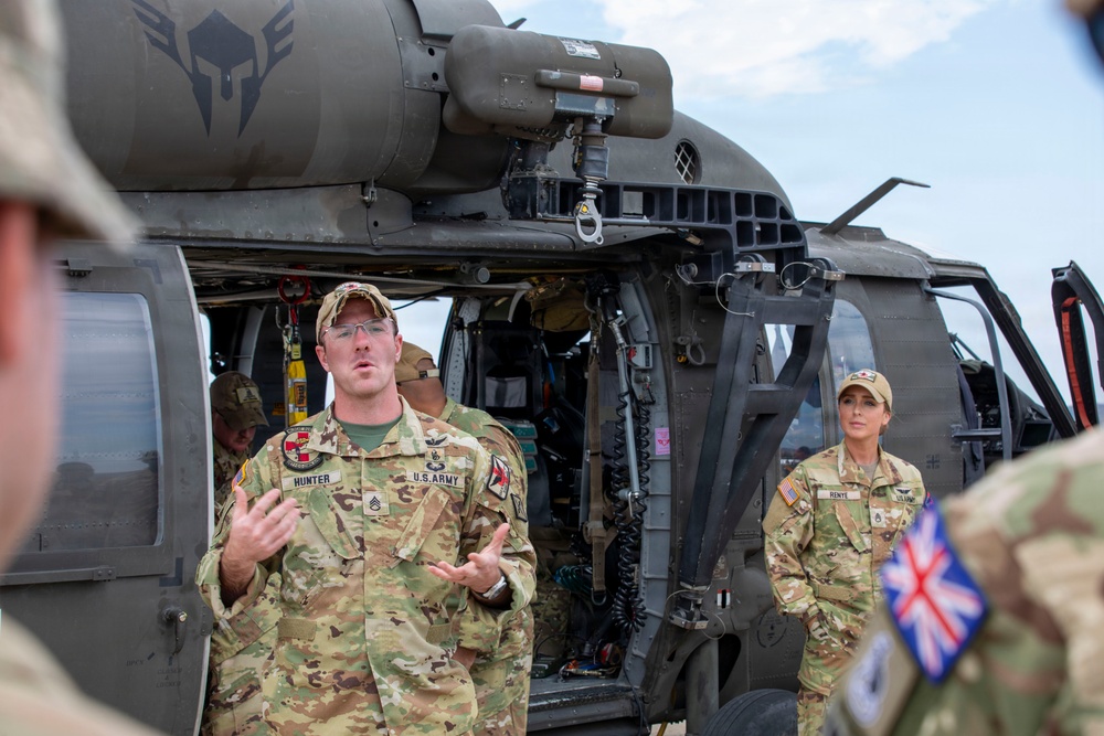 U.K. and U.S. KFOR MEDEVAC Team Training Builds Readiness in Kosovo
