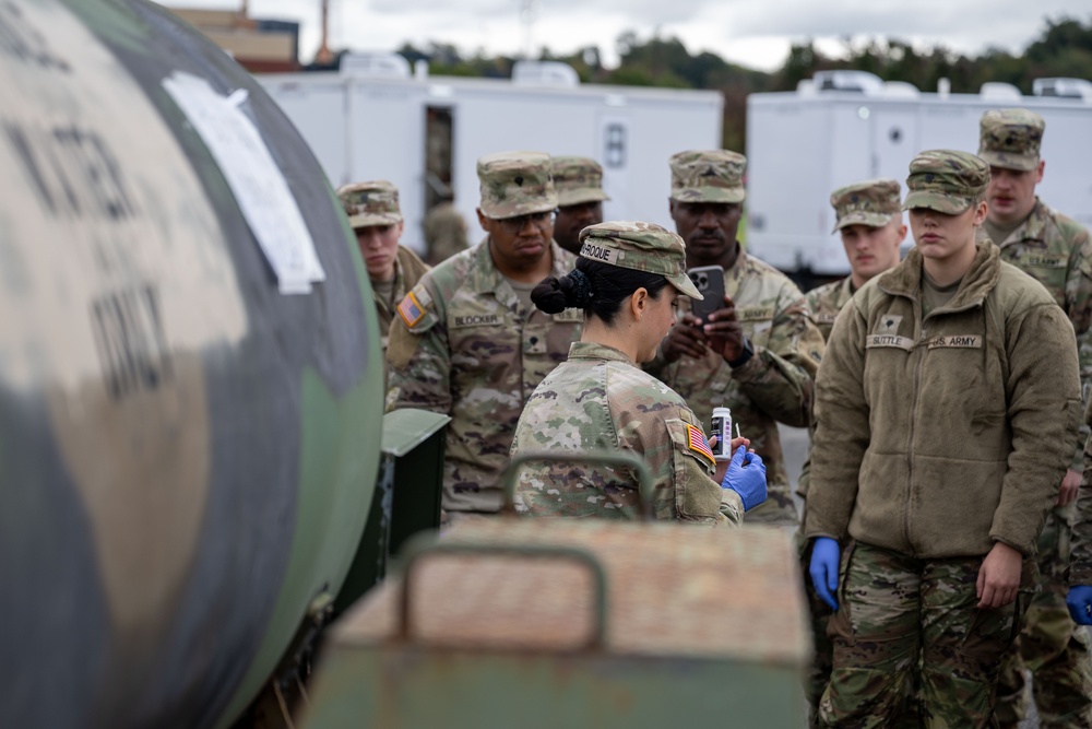 National Guard Soldiers and Airmen attend Field Sanitation training