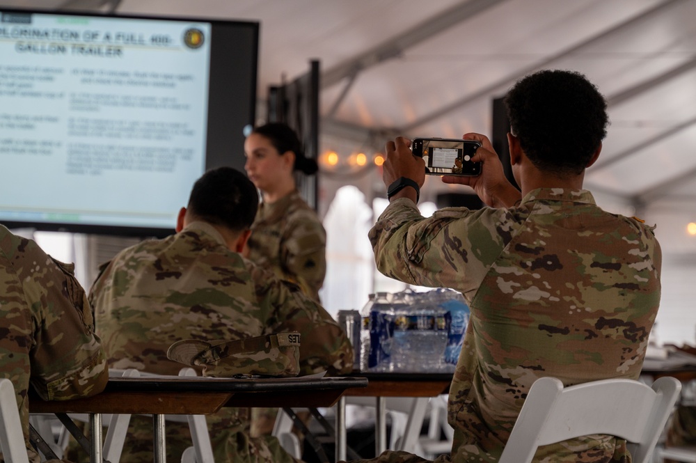 National Guard Soldiers and Airmen attend Field Sanitation training