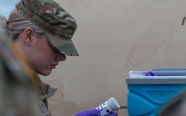 National Guard Soldiers and Airmen attend Field Sanitation training