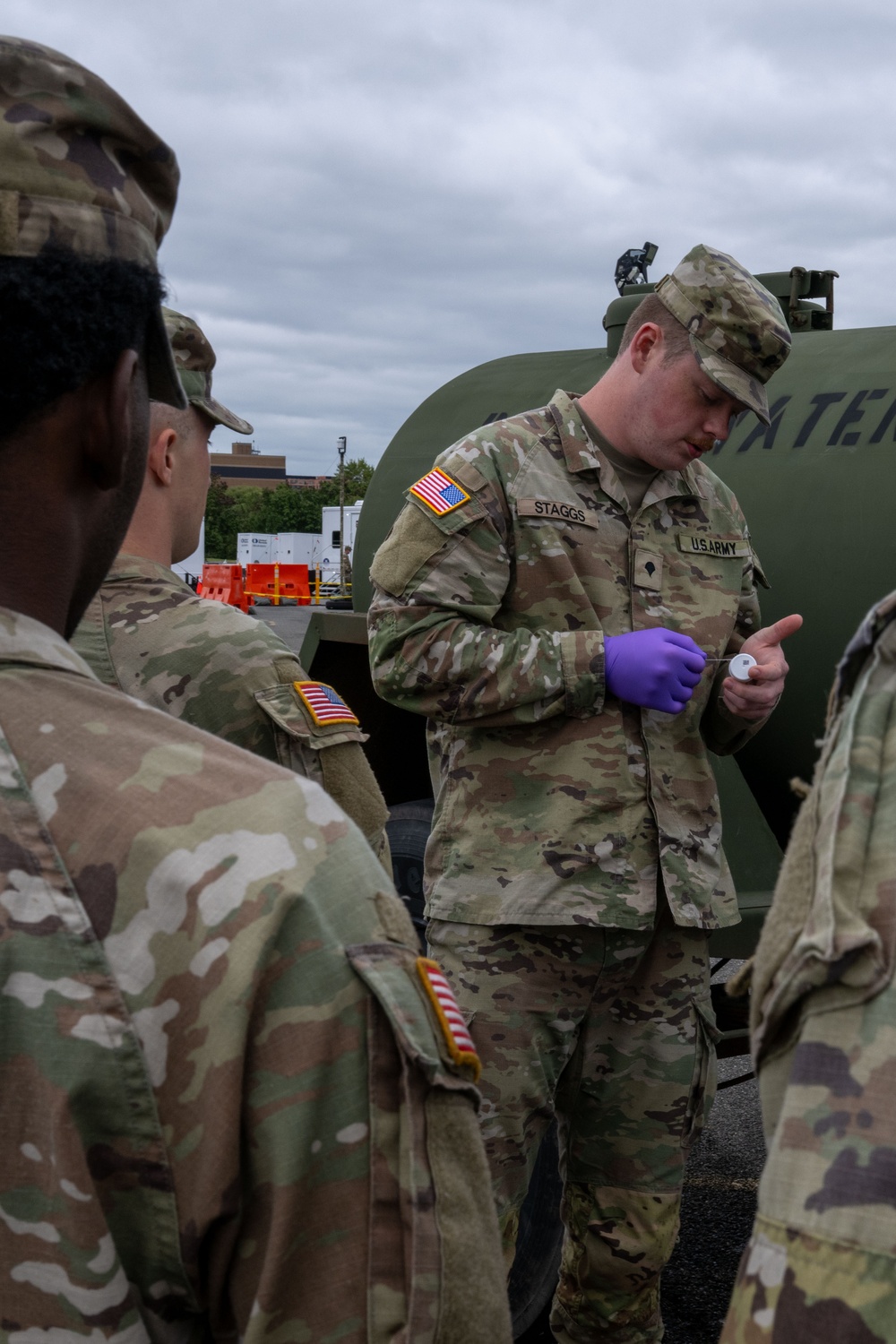 National Guard Soldiers and Airmen attend Field Sanitation training