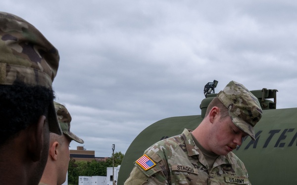 National Guard Soldiers and Airmen attend Field Sanitation training