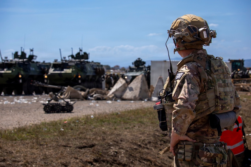 Polish Soldiers Sharpen Crowd Riot Control Skills in Kosovo
