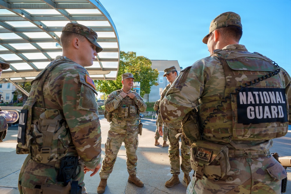 Command Team Engages Troops, Community During D.C. Safe and Beautiful Operations