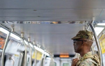 Command Team Engages Troops, Community During D.C. Safe and Beautiful Operations