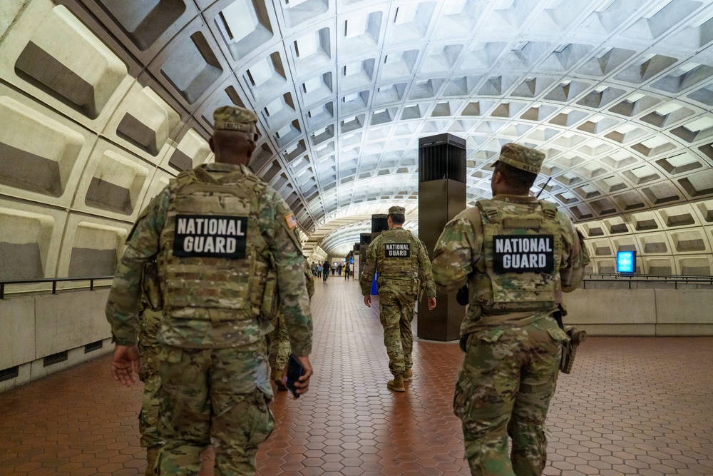 Command Team Engages Troops, Community During D.C. Safe and Beautiful Operations