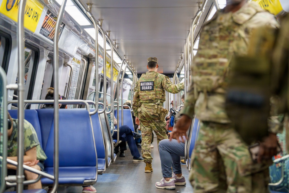 Command Team Engages Troops, Community During D.C. Safe and Beautiful Operations