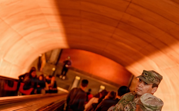 Command Team Engages Troops, Community During D.C. Safe and Beautiful Operations