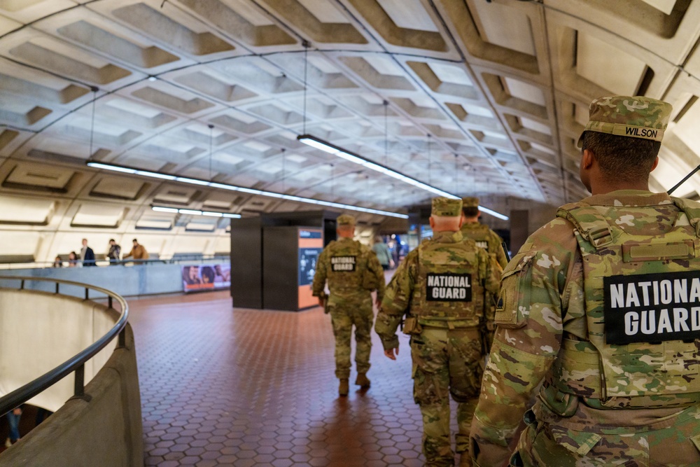 Command Team Engages Troops, Community During D.C. Safe and Beautiful Operations