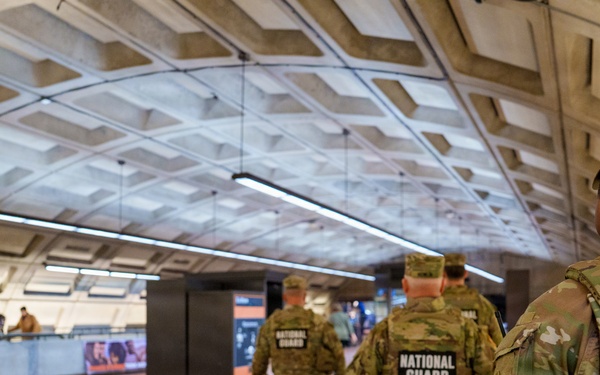Command Team Engages Troops, Community During D.C. Safe and Beautiful Operations