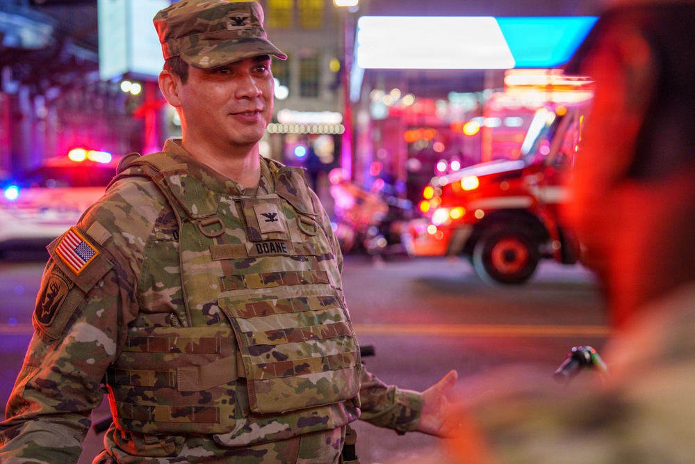 Command Team Engages Troops, Community During D.C. Safe and Beautiful Operations