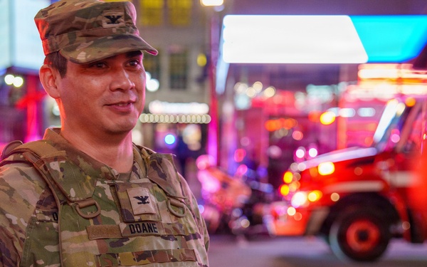 Command Team Engages Troops, Community During D.C. Safe and Beautiful Operations