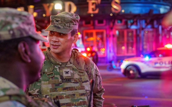 Command Team Engages Troops, Community During D.C. Safe and Beautiful Operations
