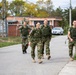 KFOR Multinational Soldiers Test Endurance During Danish Contingent March