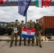 KFOR Multinational Soldiers Test Endurance During Danish Contingent March