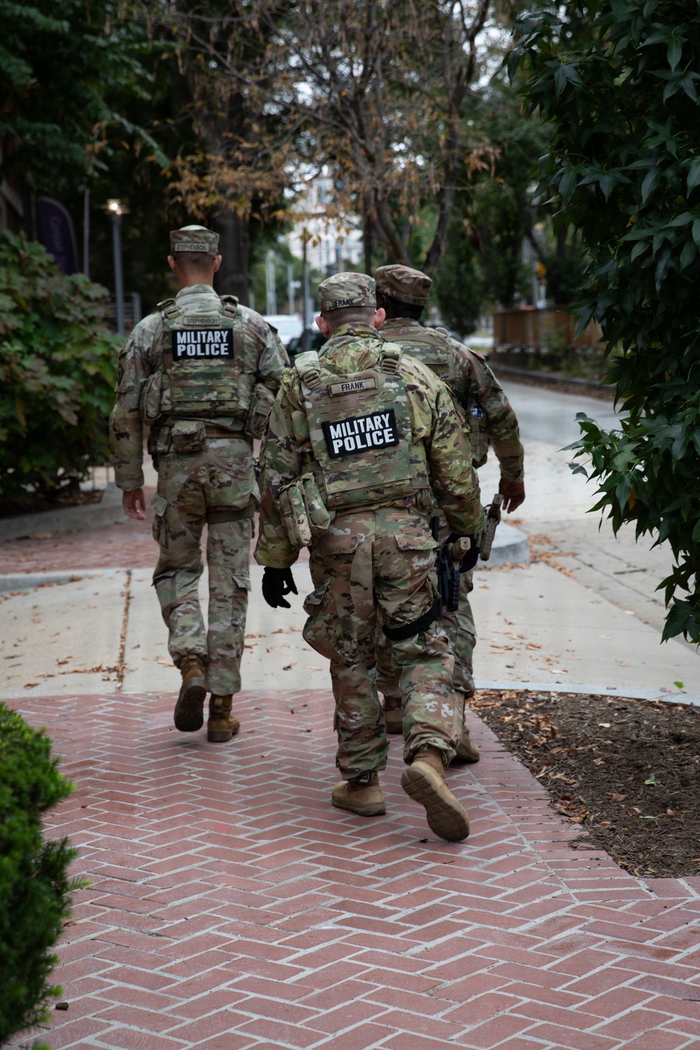 Mississippi National Guard Soldiers patrol Washington, D.C. Mississippi National Guard Soldiers patrol Washington, D.C.