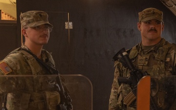 National Guard Patrols Farragut North Metro Station