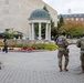 Mississippi National Guard Soldiers patrol through George Washington University