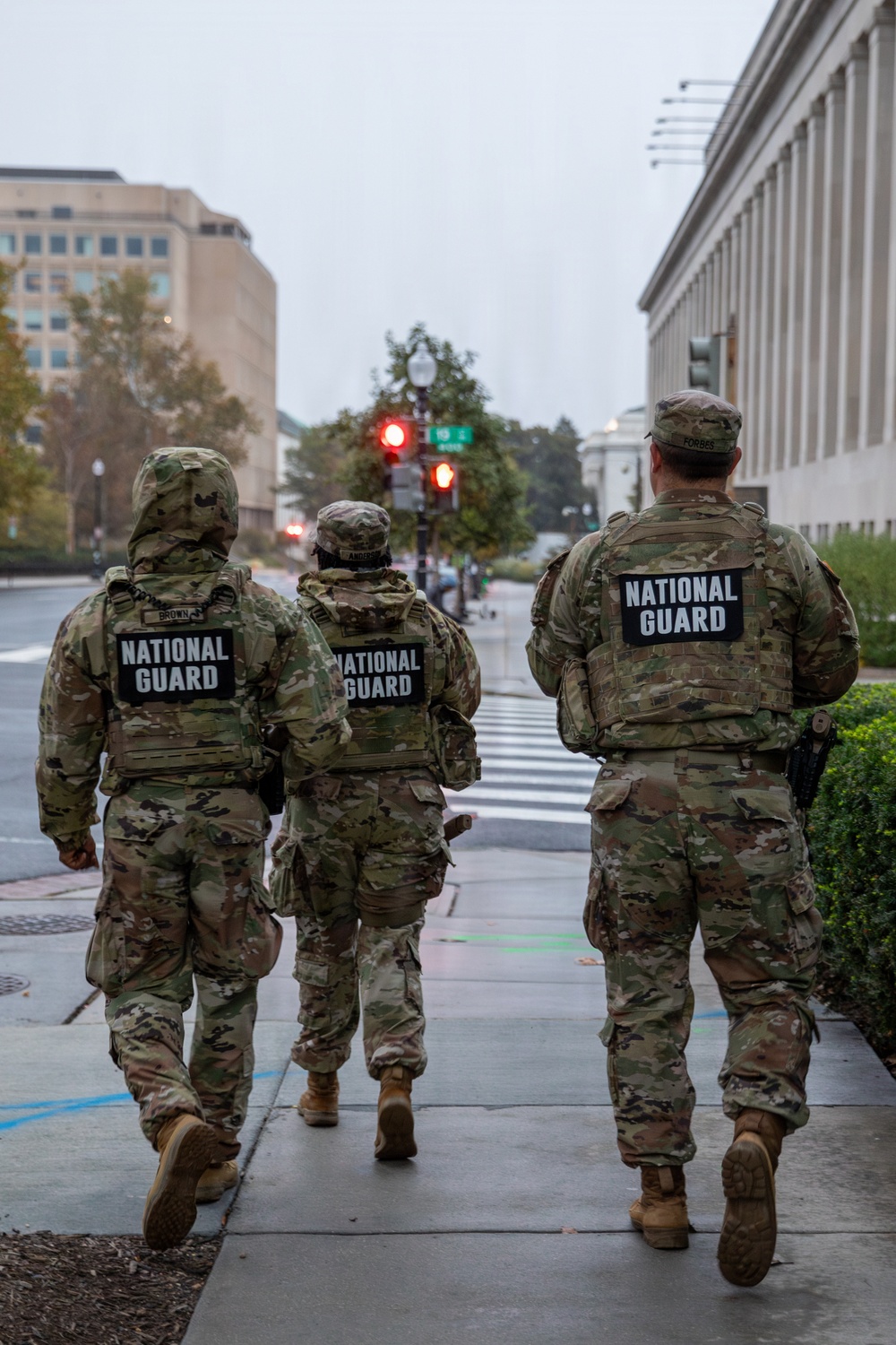 Mississippi National Guard Soldiers patrol Washington, D.C. Mississippi National Guard Soldiers patrol Washington, D.C.