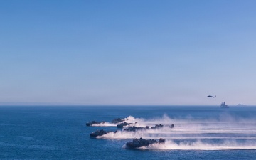 11th MEU Marines and Sailors conduct rehearsals for the Marine Corps 250th Amphibious Capabilities Demonstration